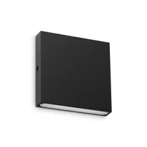IdealLux POST-IT kültéri fali lámpa fém, műanyag, fekete, LED, 3W, 3000K, 310Lm, IP65 - 335919