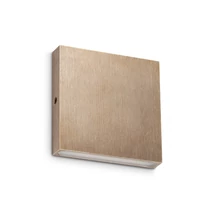 IdealLux POST-IT kültéri fali lámpa fém, műanyag, sárgaréz, LED, 3W, 3000K, 310Lm, IP65 - 335926