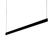 Ideallux DESK ACCENT SP2 NERO függeszték fém, fekete, LED, 36W, 4000lm, 3000K - 336176