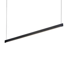 Ideallux DESK WIDE SP2 NERO függeszték fém, fekete, LED, 36W, 4000lm, 3000K - 336190