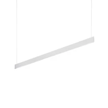Ideallux DESK WIDE SP2 BIANCO függeszték fém, fehér, LED, 36W, 4000lm, 3000K - 336206