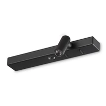 Ideallux BONNE NUIT-2 AP NERO fali lámpa fém, fekete, LED, 6.5W, 420lm, 3000K - 336817