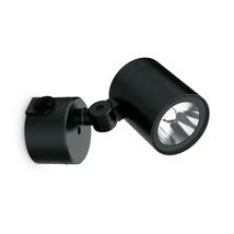 Ideallux O-ZONE AP kültéri fali lámpa fém, üveg, fekete, áttetsző, LED, 13W, 1150lm, 3000K, IP66 - 337548