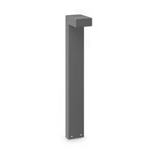 IdealLux SIRIO kültéri állólámpa fém, üveg, antracit, LED, 13W, 3000K, 1100Lm, IP65 - 339634