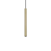 Ideallux ULTRATHIN SP D040 ROUND ON-OFF OTTONE függeszték fém, sárgaréz, LED, 11.5W, 1150lm, 3000K - 339726