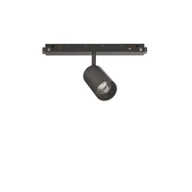 Ideallux EGO TRACK SINGLE 08W ON-OFF BK fényforrás mágneses sínrendszerhez fém, fekete, LED, 8W, 700lm, 2700K - 340388