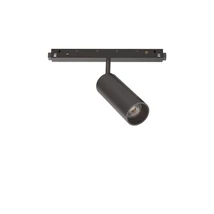 Ideallux EGO TRACK SINGLE 12W ON-OFF BK fényforrás mágneses sínrendszerhez fém, fekete, LED, 12W, 1050lm, 2700K - 340425