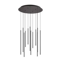Ideallux FILO SP12 NERO függeszték fém, fekete, LED, 19W, 2050lm, 2700K - 341095