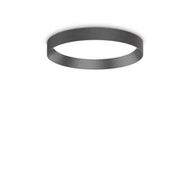 Ideallux FLY PL D35 NERO mennyezeti lámpa fém, fekete, LED, 18W, 1780lm, 2700K, IP40 - 341156