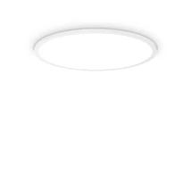 Ideallux FLY SLIM PL D60 mennyezeti lámpa fém, fehér, LED, 53W, 5300lm, 2700K, IP40 - 341248