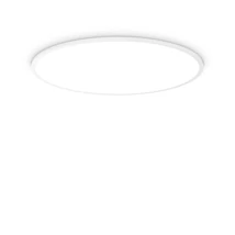 Ideallux FLY SLIM PL D90 mennyezeti lámpa fém, fehér, LED, 68W, 8000lm, 2700K, IP40 - 341255