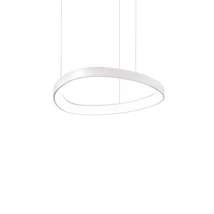 Ideallux GEMINI SP D042 ON-OFF BIANCO függeszték fém, műanyag, fehér, opál, LED, 36W, 4000lm, 2700K - 341521