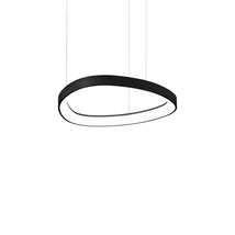 Ideallux GEMINI SP D042 ON-OFF NERO függeszték fém, műanyag, fekete, opál, LED, 36W, 4000lm, 2700K - 341538