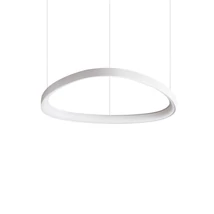 Ideallux GEMINI SP D061 ON-OFF BIANCO függeszték fém, műanyag, fehér, opál, LED, 47W, 4950lm, 2700K - 341552