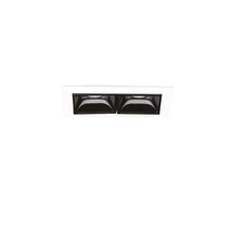 Ideallux LIKA FI TRIM 06W WH beépíthető lámpa fém, fehér, fekete, LED, 6W, 340lm, 2700K - 341729