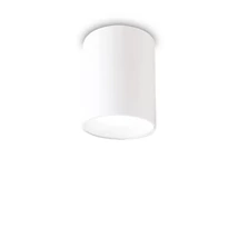 Ideallux NITRO PL ROUND D08 BIANCO mennyezeti lámpa fém, fehér, LED, 10W, 900lm, 2700K - 341781