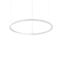 Ideallux ORACLE SLIM SP D070 ROUND DALI WH függeszték fém, műanyag, fehér, opál, LED, 40W, 4450lm, 4000K - 342078