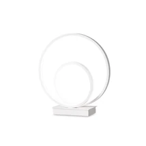 Ideallux OZ TL ON-OFF BIANCO asztali lámpa fém, fehér, LED, 22W, 2800lm, 4000K - 342498