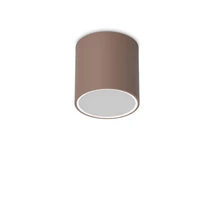 Ideallux TECHO PL1 ROUND D15 COFFEE kültéri mennyezeti lámpa fém, üveg, kávé, áttetsző, GU10, IP54 - 342696