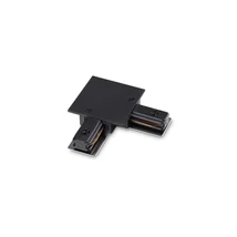 Ideallux LINK 1-PHASE RECESSED L-CONNECTOR BK sínrendszer kiegészítő műanyag, fekete - 342849