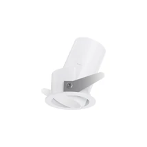 Ideallux QUARK FI 9.0W ADJUSTABLE 3000K WH beépíthető lámpa fém, fehér, LED, 9W, 950lm, 3000K - 344829