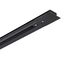 Ideallux LINK 1-PHASE 3000MM PROFILE RECESSED BK sín fém, fekete - 344966
