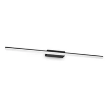 Ideallux RIFLESSO AP D82 NERO fali lámpa fém, fekete, LED, 19W, 2150lm, 3000K, IP54 - 345147