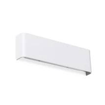 Ideallux DELTA AP D030 BIANCO fali lámpa fém, műanyag, fehér, opál, LED, 10W, 1150lm, 4000K - 345161
