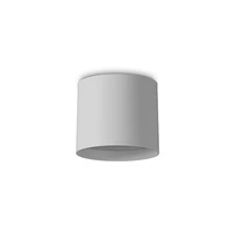 Ideallux SPIKE LED PL BIANCO mennyezeti lámpa fém, műanyag, fehér, opál, LED, 10W, 1100lm, 3000K - 345468