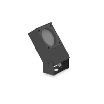 Ideallux SIRIO PR1 NERO kültéri dekorációs lámpa fém, üveg, fekete, áttetsző, GX53, IP65 - 345659