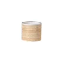 Ideallux SET UP PARALUME CILINDRO D16 LEGNO búra szövet, fa - 345871