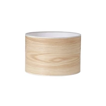 Ideallux SET UP PARALUME CILINDRO D30 LEGNO búra szövet, fa - 345888