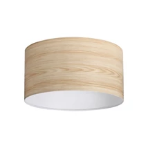 Ideallux SET UP PARALUME CILINDRO D70 LEGNO búra szövet, fa - 345901