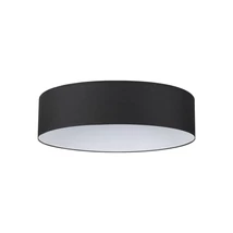 Ideallux SET UP PARALUME SLIM D70 H18 NERO búra szövet, fekete - 346038