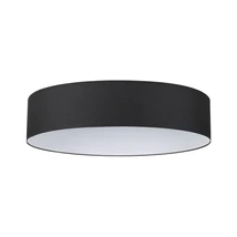 Ideallux SET UP PARALUME SLIM D90 H18 NERO búra szövet, fekete - 346083