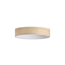 Ideallux SET UP PARALUME ULTRA SLIM D45 H09 LEGNO búra szövet, fa - 346106