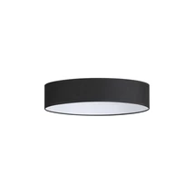 Ideallux SET UP PARALUME ULTRA SLIM D45 H09 NERO búra szövet, fekete - 346113