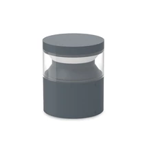 Ideallux BOEING PT H015 ANTRACITE kültéri állólámpa fém, műanyag, antracit, áttetsző, LED, 14W, 1700lm, 3000K, IP65 - 346656