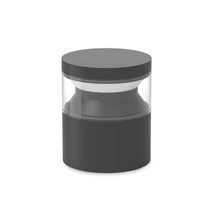 Ideallux BOEING PT H015 NERO kültéri állólámpa fém, műanyag, fekete, áttetsző, LED, 14W, 1700lm, 3000K, IP65 - 346670