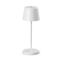 Ideallux CUTE TL BIANCO kültéri asztali lámpa fém, akril, fehér, LED, 2.5W, 190lm, 2200K-2700K, IP65 - 346892