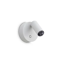 IdealLux ELF fali lámpa fém, fehér, LED, 3W, 3000K, 220Lm - 347479