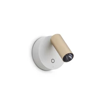 IdealLux ELF fali lámpa fém, fehér, arany,  LED, 3W, 3000K, 220Lm - 347493