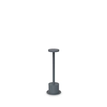 Ideallux TOFFEE PT D080 H025 ANTRACITE kültéri állólámpa fém, antracit, LED, 8W, 800lm, 3000K, IP65 - 347745