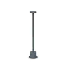 Ideallux TOFFEE PT D080 H050 ANTRACITE kültéri állólámpa fém, antracit, LED, 8W, 800lm, 3000K, IP65 - 347776