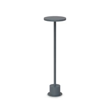 Ideallux TOFFEE PT D160 H050 ANTRACITE kültéri állólámpa fém, antracit, LED, 11W, 1200lm, 3000K, IP65 - 347837