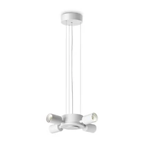 Ideallux SET UP MSP4 BIANCO függeszték fém, fehér, E27 - 348230