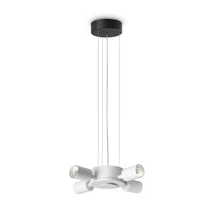 Ideallux SET UP MSP4 NERO függeszték fém, fekete, E27 - 348254