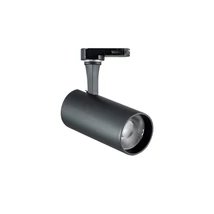 Ideallux FOX TR 1-PHASE 15W CRI90 3000K ON-OFF BK fényforrás egyfázisú sínrendszerhez fém, fekete, LED, 15W, 1600lm, 3000K - 348315