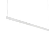 Ideallux STEEL SLIM WIDE 1200 MM 3000K WH függeszték fém, fehér, LED, 35W, 4000lm, 3000K - 348407