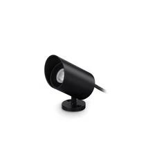 Ideallux KOALA PR 7W CON BASE kültéri szpotlámpa fém, üveg, fekete, áttetsző, LED, 7W, 630lm, 3000K, IP65 - 349596